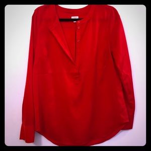 J Crew Factory Soft Button Blouse